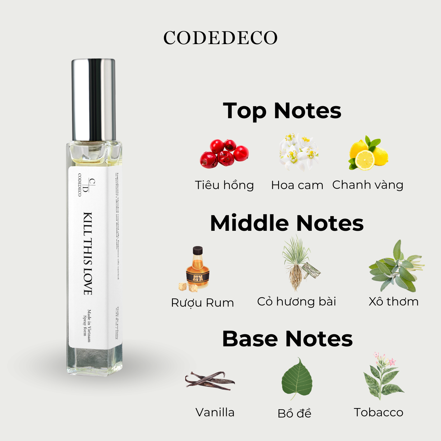 kill this love 10ml xịt