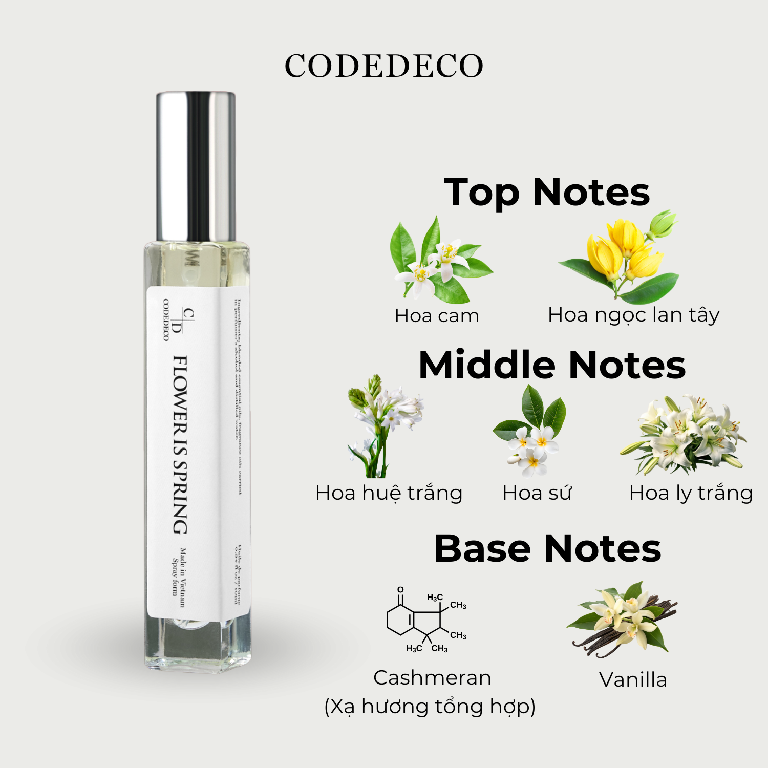 Flower Is Spring 10ml xịt